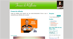 Desktop Screenshot of frasesdereflexao.com.br